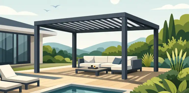 Pérgolas modernas para jardín: cómo elegir bien