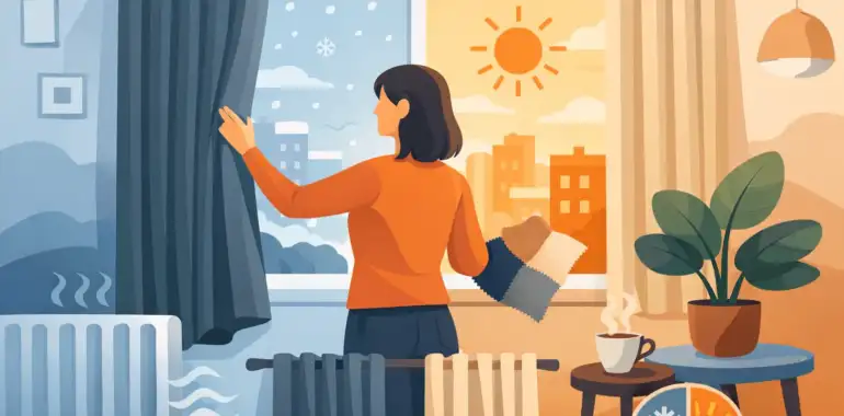 Cómo elegir cortinas térmicas para apartamentos