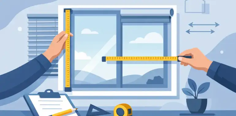 Cómo medir ventanas para persianas bien