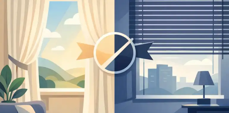 Cortinas o persianas modernas: qué elegir
