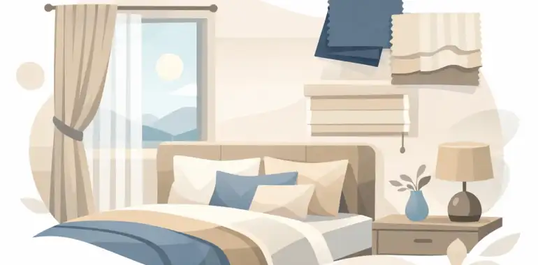 Guía de cortinas para dormitorios con estilo