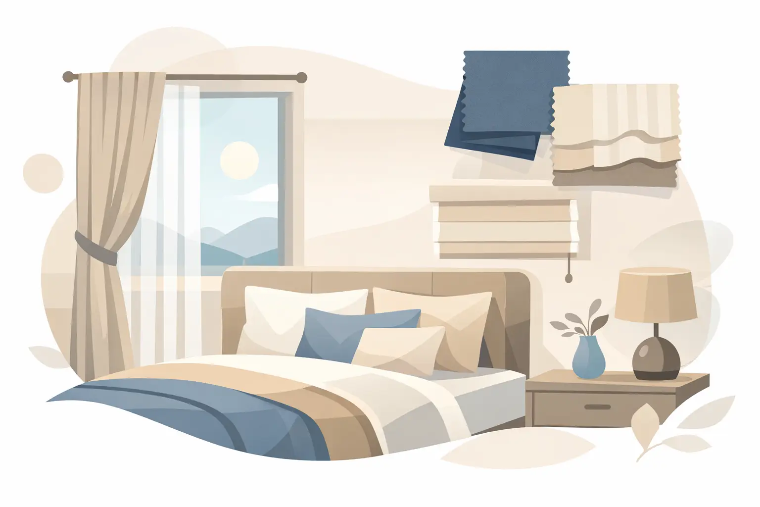 Guía de cortinas para dormitorios con estilo
