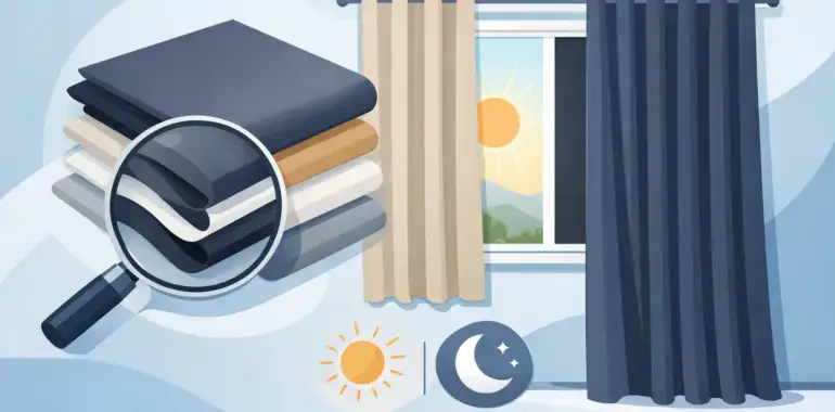 Mejores telas para cortinas blackout para elegir bien