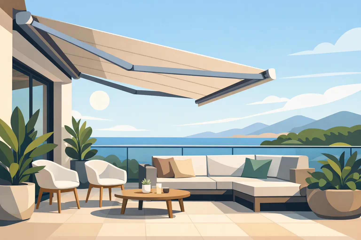 Toldos retráctiles para disfrutar más tu terraza