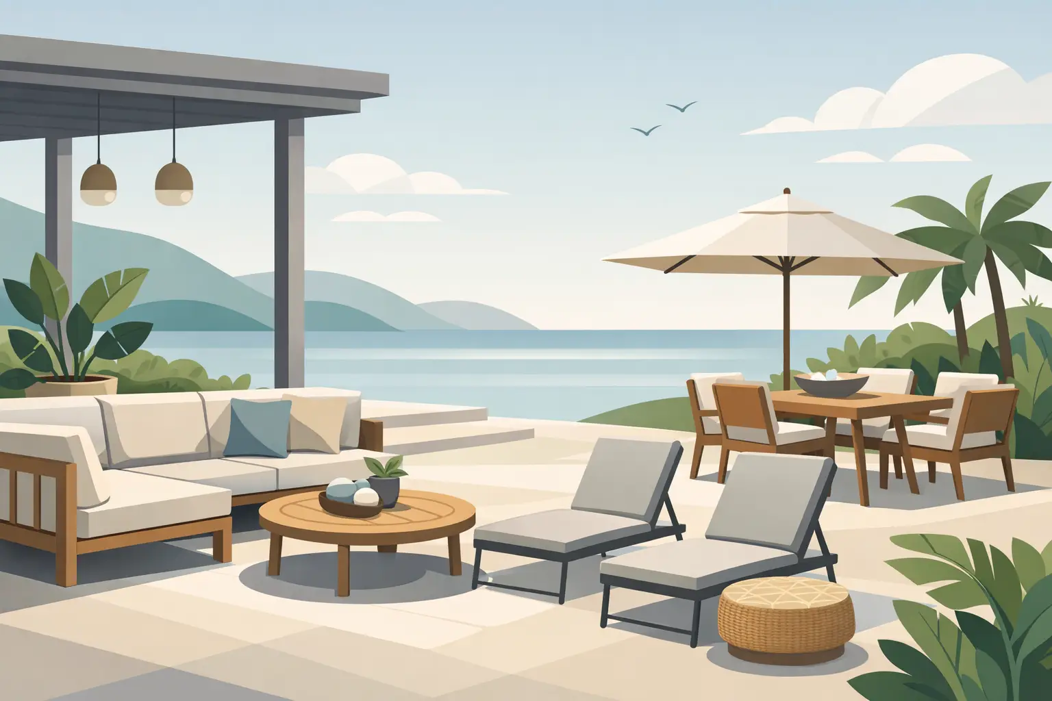 Guía de muebles para exteriores con estilo