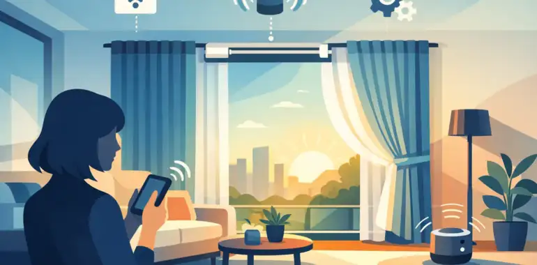El futuro de las cortinas inteligentes en el hogar