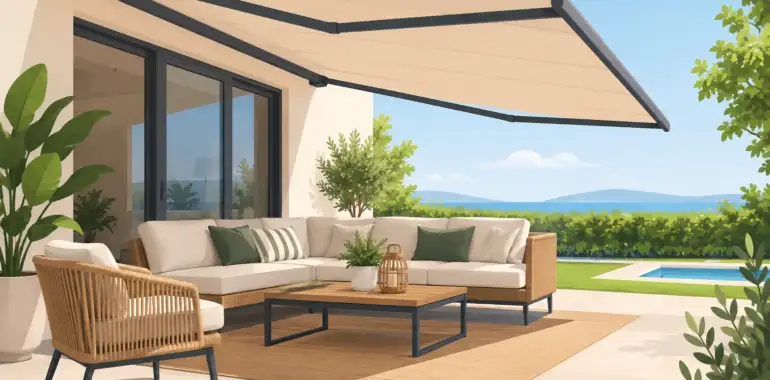 Patios con toldo: sombra, frescura y diseño