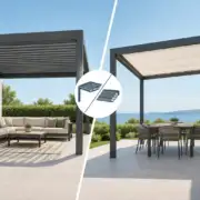 Pérgola fija versus retráctil: ¿cuál elegir?