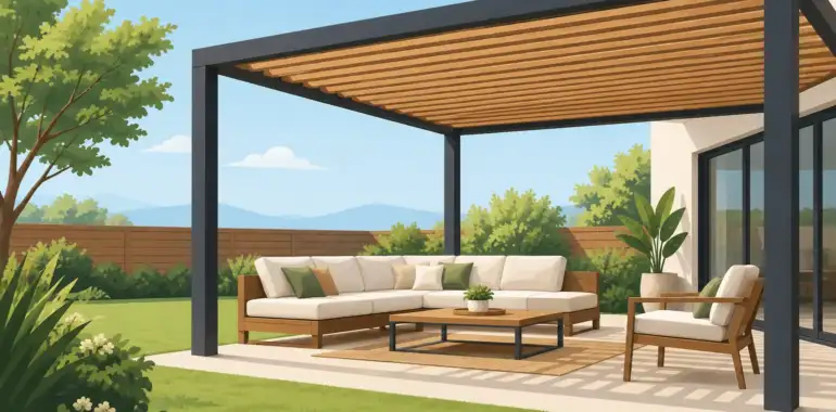 Pérgolas para patio trasero que sí se disfrutan