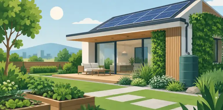 Diseño exterior sostenible 2026 para vivir mejor