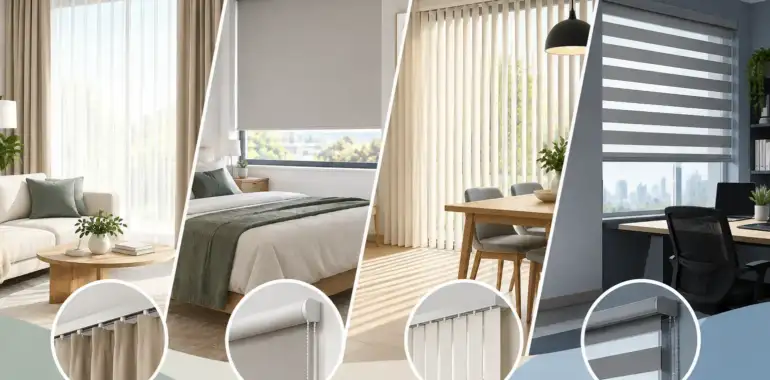 Mejores sistemas de cortinas para cada espacio